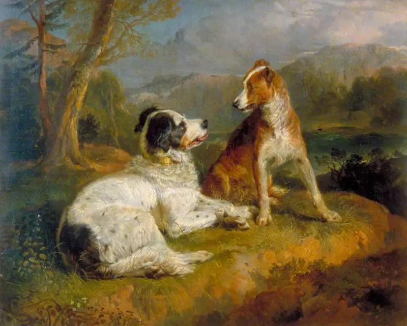 로버트 번스의 시를 바탕으로 한 두 개의 개 - 에드윈 헨리 랜드시어

Source:
Les Deux Chiens (d'après le poème de Robert Burns) - Edwin Henry Landseer