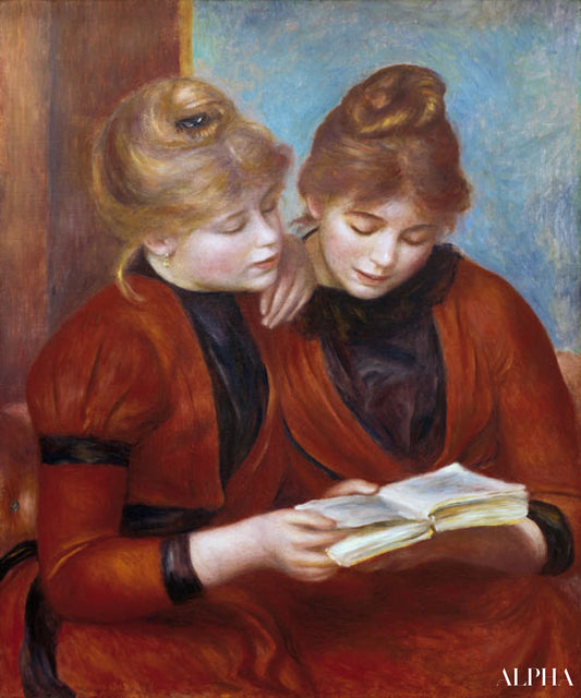 Les deux sœurs 1889 - Pierre-Auguste Renoir - Reproductions de tableaux et peintures haut de gamme