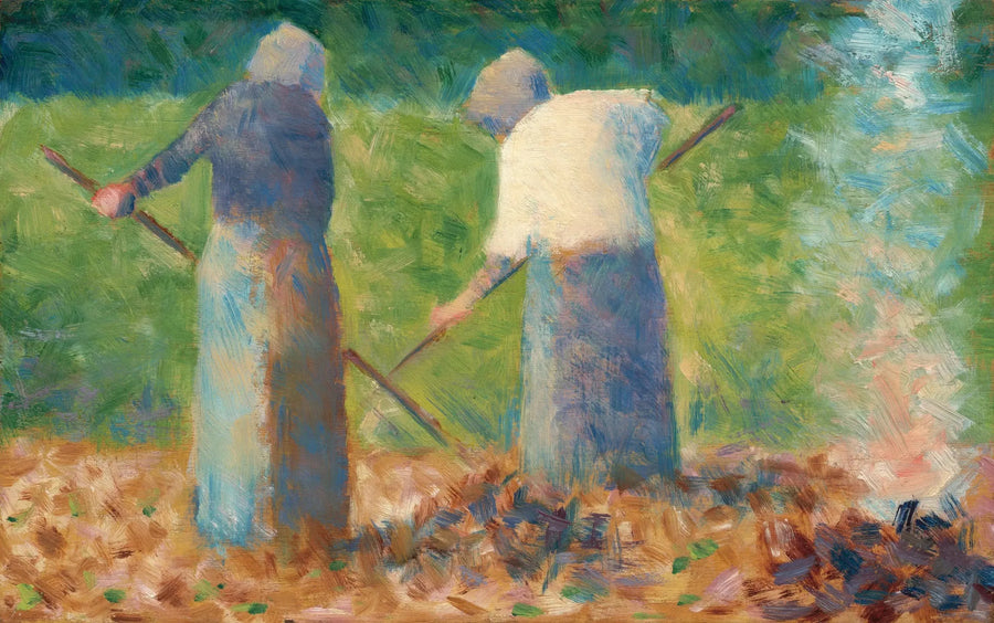 몽페르메유의 건초 수확자 - 조르주 쇠라