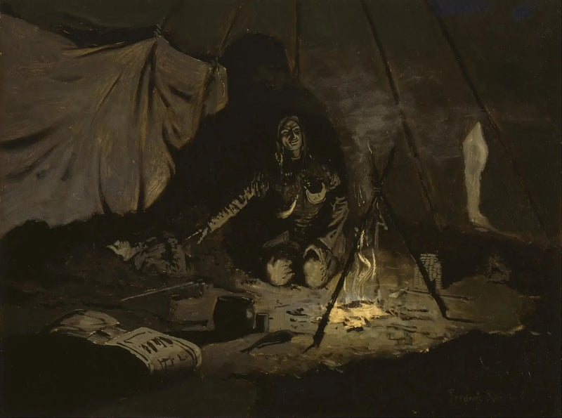 마른 잎사귀는 그녀보다 더 오래 지속되었다 - 프레데릭 레밍턴

Source:
Les feuilles sèches ont duré plus longtemps qu'elle - Frederic Remington