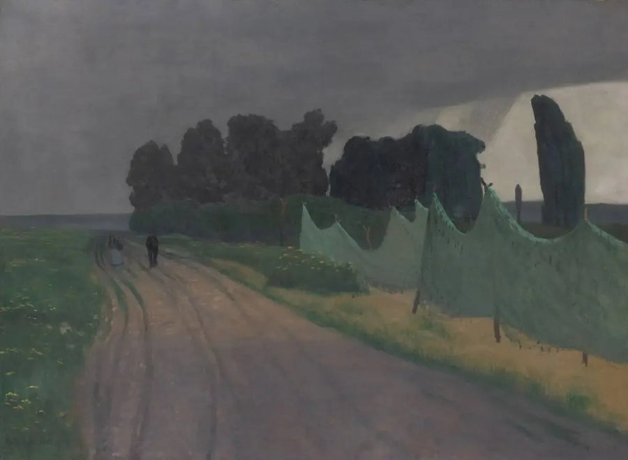 수염, 옹플뢰르 - 펠릭스 발로통

Source:
Les filets, Honfleur - Félix Vallotton