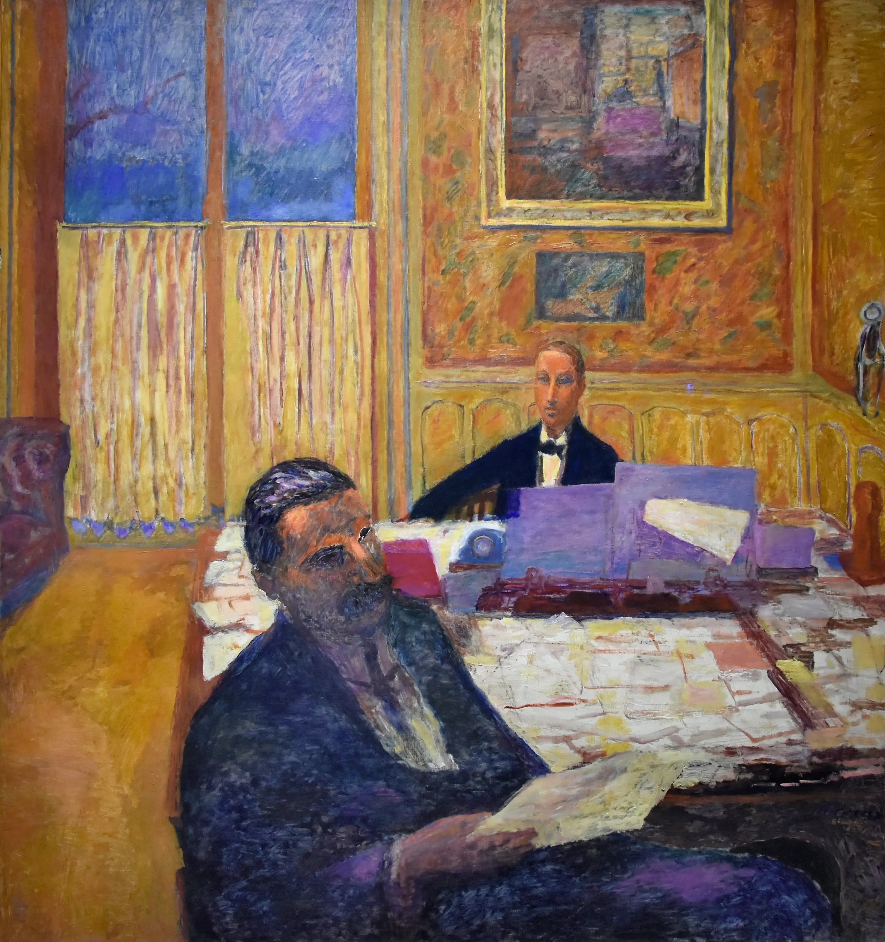 Les Frères Bernheim-Jeune - Pierre Bonnard image 1 reproduction de peinture à l’huile