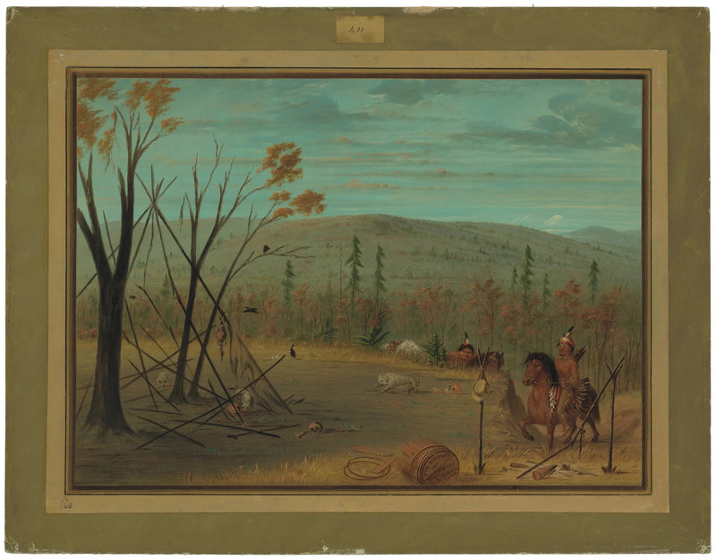 샤이엔 형제들이 가을 사냥에서 돌아오다 - 조지 캐틀린

Source:
Les frères Cheyenne reviennent de leur chasse d'automne - George Catlin