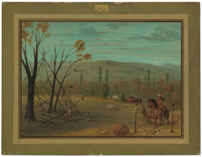 샤이엔 형제들이 가을 사냥에서 돌아오다 - 조지 캐틀린

Source:
Les frères Cheyenne reviennent de leur chasse d'automne - George Catlin