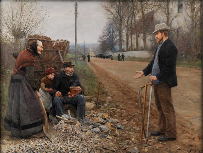 길가에 있는 사람들 - H. A. Brendekilde

Source:
Les gens au bord d'une route - H. A. Brendekilde