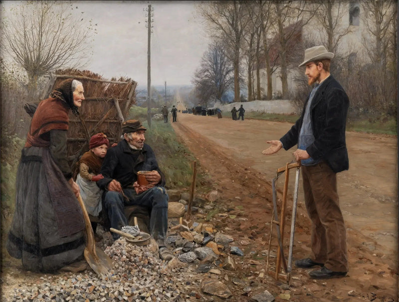 길가에 있는 사람들 - H. A. Brendekilde

Source:
Les gens au bord d'une route - H. A. Brendekilde