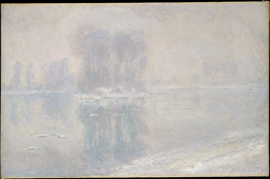 얼음 조각 (1335) - Claude Monet