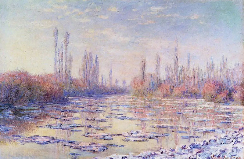 얼음 조각 - Claude Monet