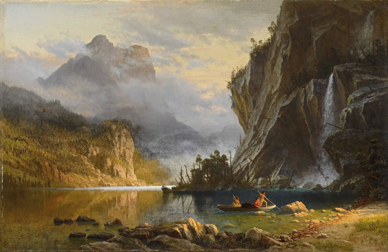 인디언들은 작살 낚시를 합니다 - 알버트 비어슈타트

Source:
Les Indiens pratiquent la pêche au harpon - Albert Bierstadt