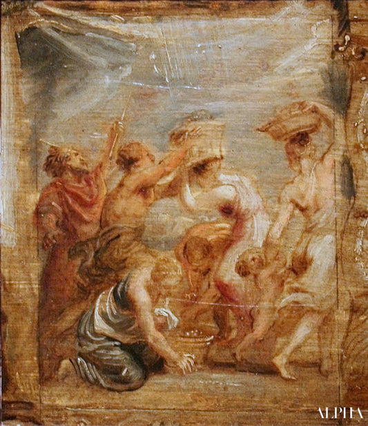 Les Israélites recueillent la manne - Peter Paul Rubens - Reproductions de tableaux et peintures haut de gamme