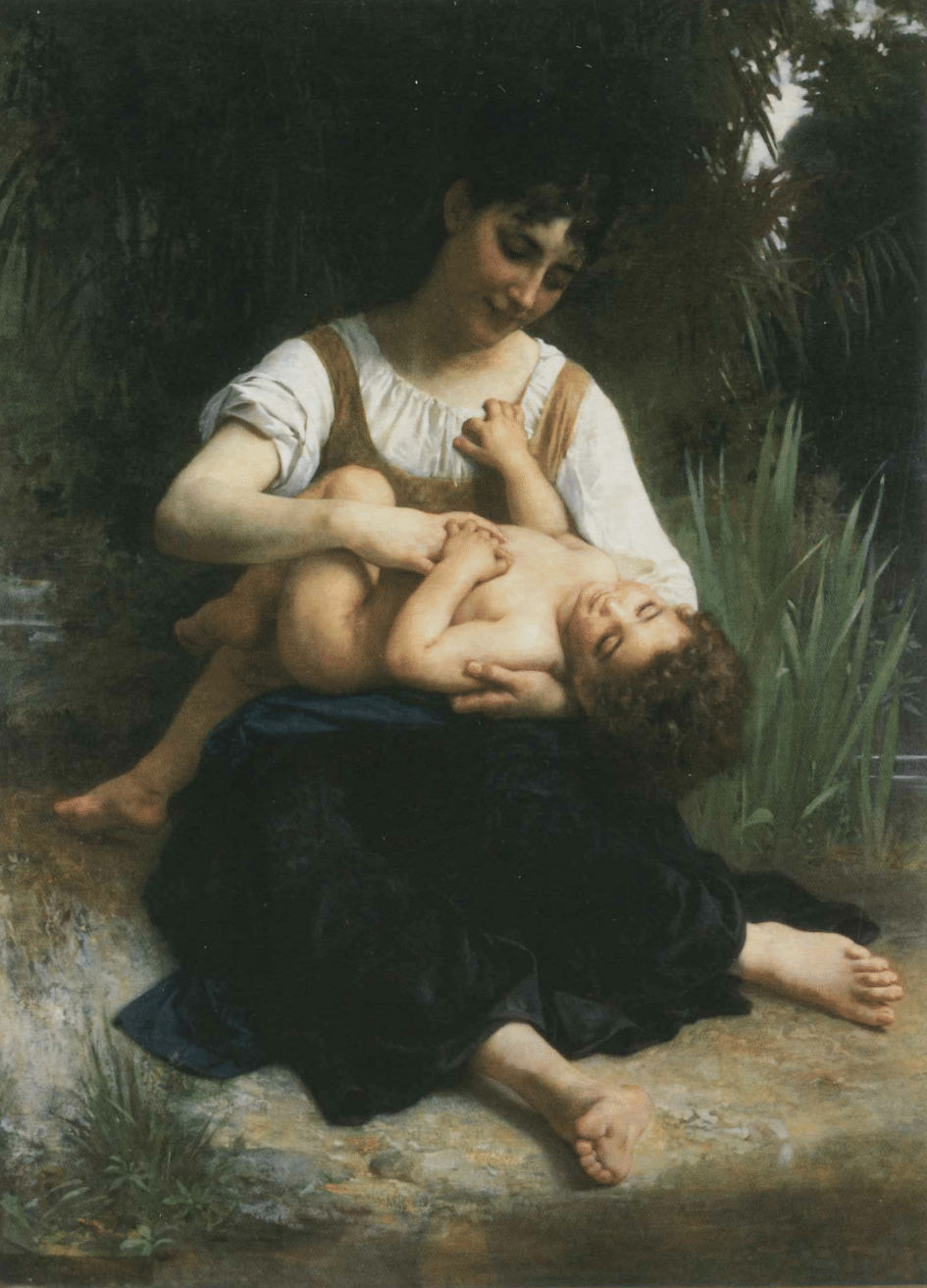 Les Joies d’une mère de William-Adolphe Bouguereau