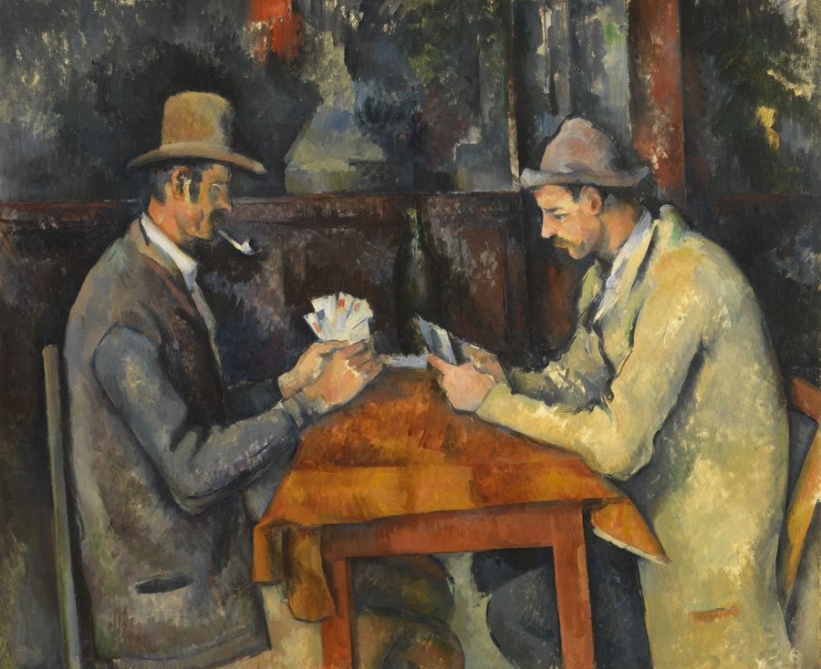 카드 놀이하는 사람들 - Paul Cézanne