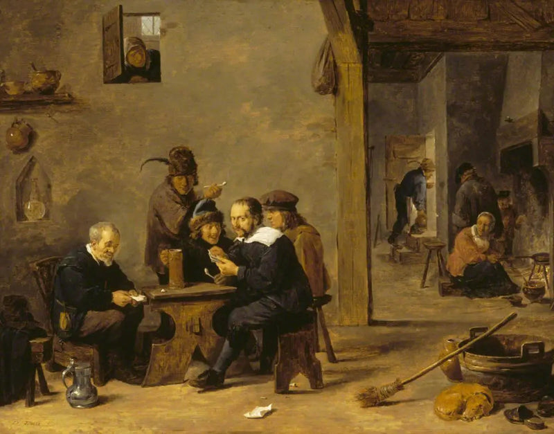 카드 놀이하는 사람들 - 다비드 테니에르 더 쥬네

Source:
Les joueurs de cartes - David Teniers le Jeune