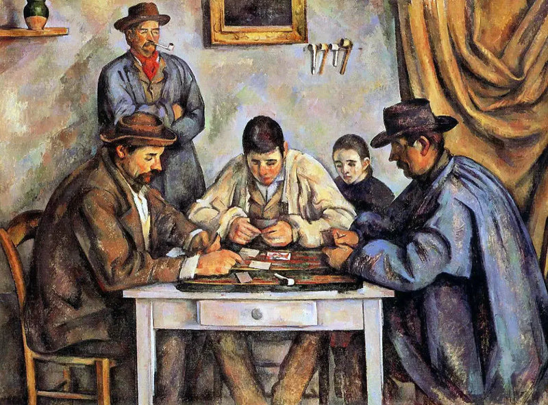 카드 놀이하는 사람들 - Paul Cézanne