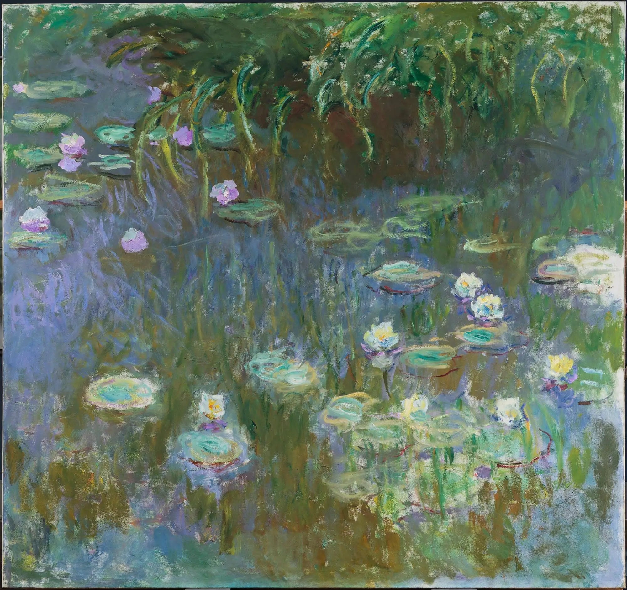 Les lilies d'eau - Claude Monet image 1 reproduction d’œuvre d’art à l’huile