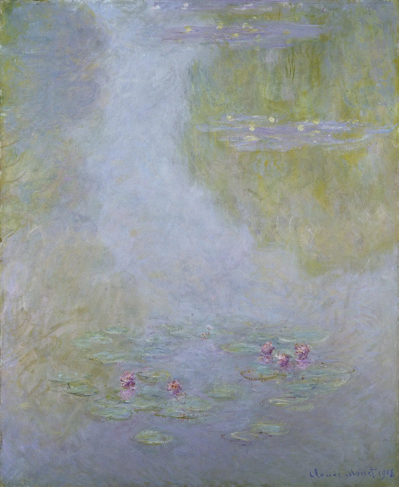 백합 - Claude Monet