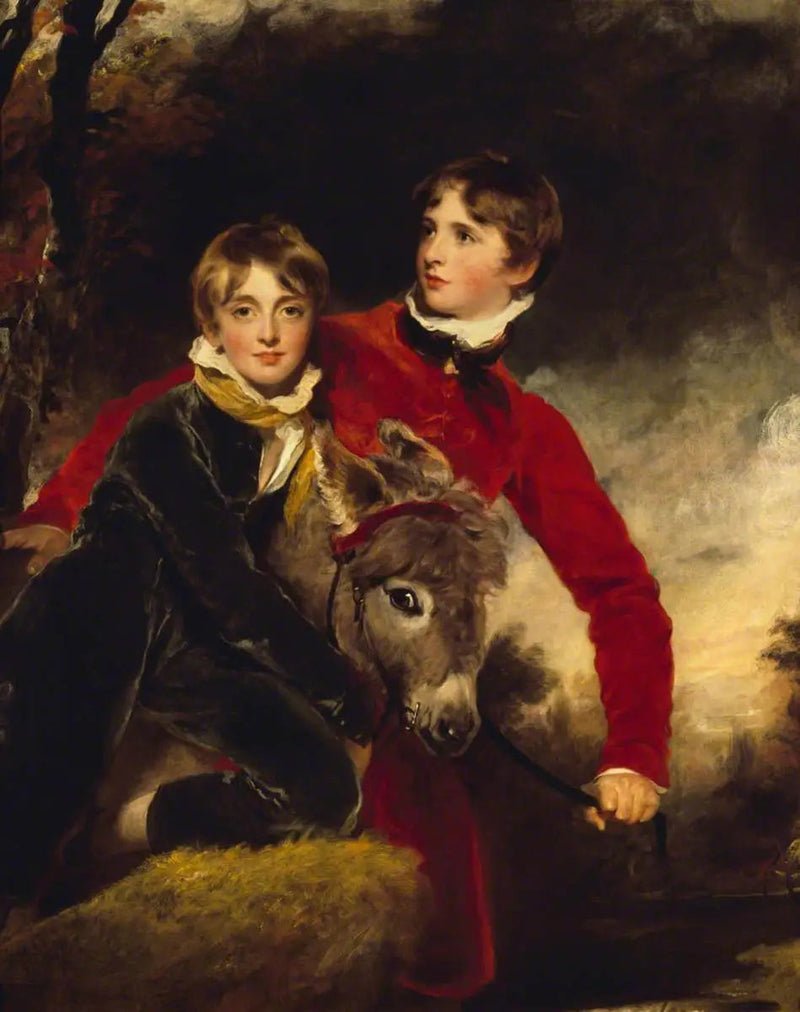 마스터 Pattisson: William Henry Ebenezer Pattisson (1801-1832)와 Jacob Howell Pattisson (1803-1874) - Thomas Lawrence