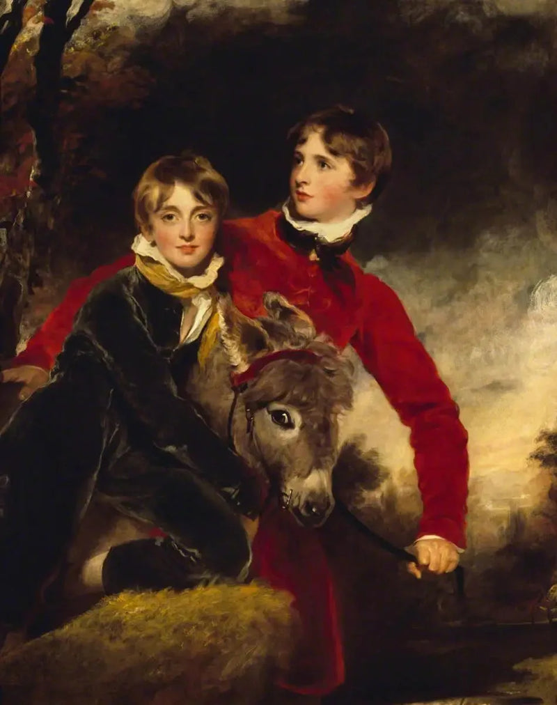 마스터 Pattisson: William Henry Ebenezer Pattisson (1801-1832)와 Jacob Howell Pattisson (1803-1874) - Thomas Lawrence