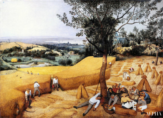 Les moissonneurs - Pieter Brueghel l'Ancien - Reproductions de tableaux et peintures haut de gamme