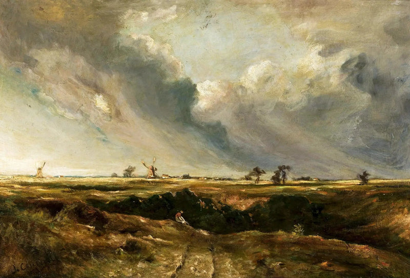 풍경 속의 풍차들. - 존 콘스터블

Source:
Les moulins dans le paysage. - John Constable
