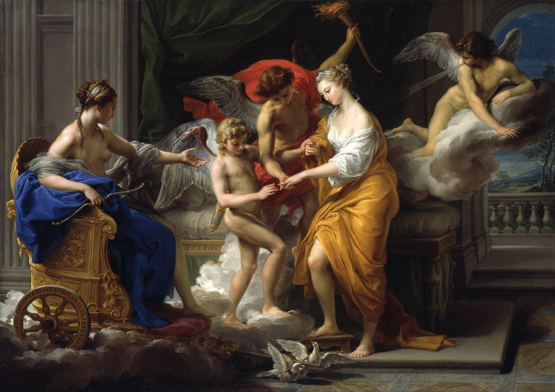 사이키와 큐피드의 결혼 - Pompeo Batoni