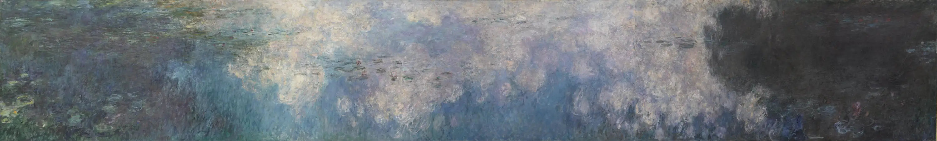 Les Nymphéas : Les Nuages - Claude Monet image 1 copie de tableau peinte à la main