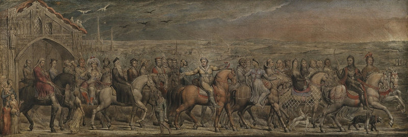 캔터베리 순례자들 - 윌리엄 블레이크