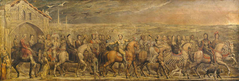 캔터베리 순례자들 - 윌리엄 블레이크