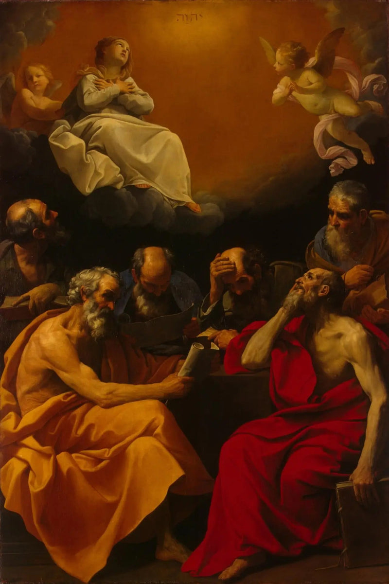 교부들은 무원죄 잉태 교리를 논쟁하다 - Guido Reni