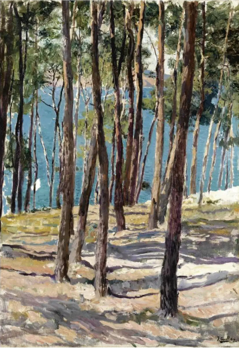Les Pins, Galice - Joaquín Sorolla image 1 tableau peint à l’huile sur toile