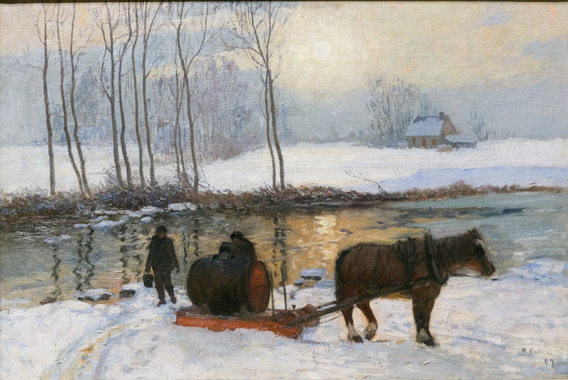 Les porteurs d'eau - Maurice Galbraith Cullen