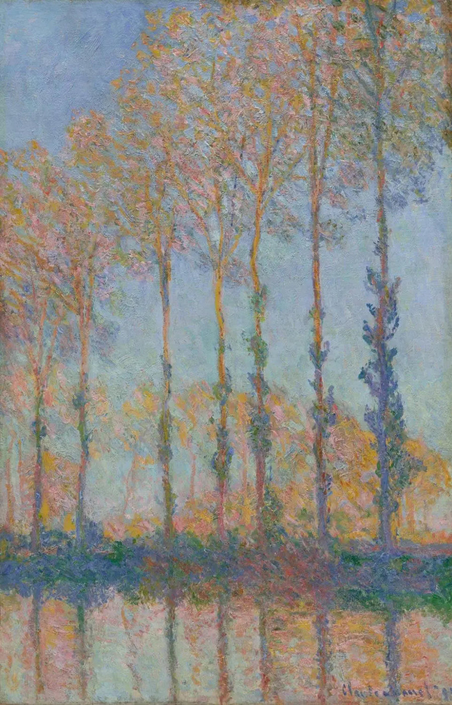 엡트 강가의 문어들 - Claude Monet