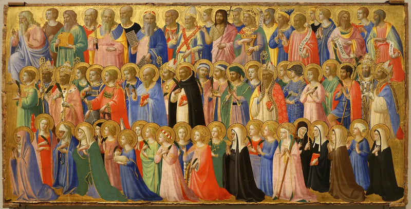 그리스도의 선구자들과 성인 및 순교자들 - 프라 앙젤리코

Source:
Les précurseurs du Christ avec les saints et les martyrs - Fra Angelico