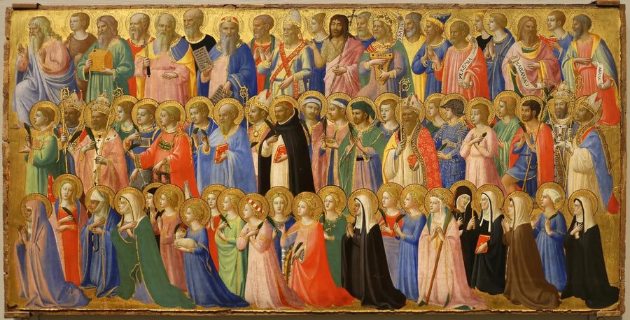 그리스도의 선구자들과 성인 및 순교자들 - 프라 앙젤리코

Source:
Les précurseurs du Christ avec les saints et les martyrs - Fra Angelico