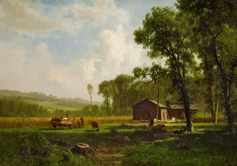 초기 정착민들 - 알버트 비어슈타트

Source:
Les premiers colons - Albert Bierstadt