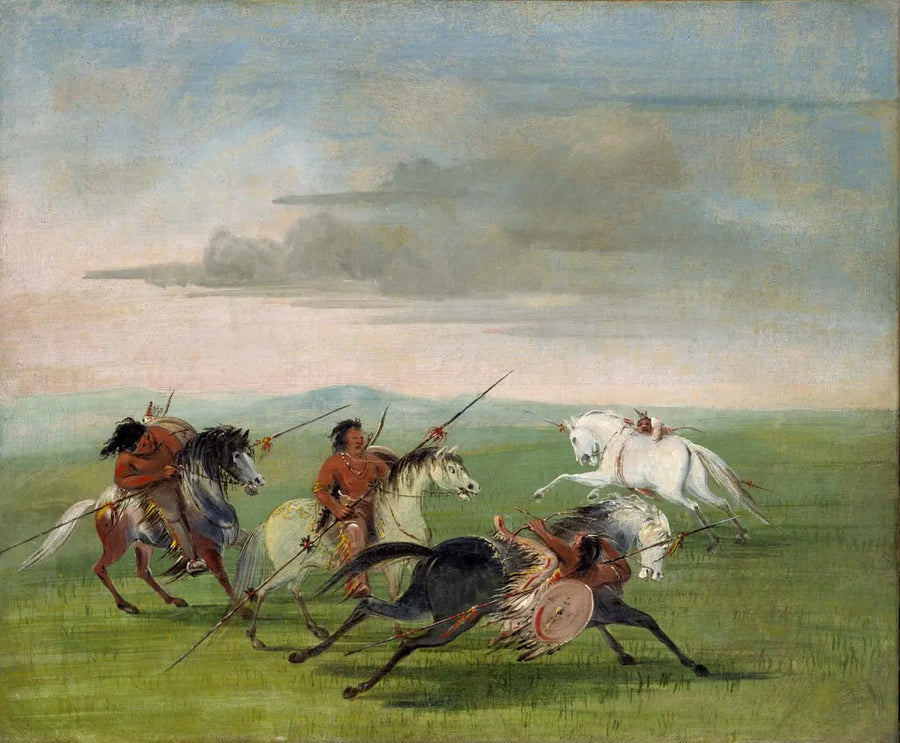 코만치족의 승마 기술 - 조지 캐틀린

Source:
Les prouesses équestres des Comanches - George Catlin