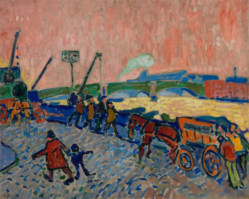 템즈 강의 부두들 - 앙드레 데렌

Source:
Les Quais de la Tamise - André Derain
