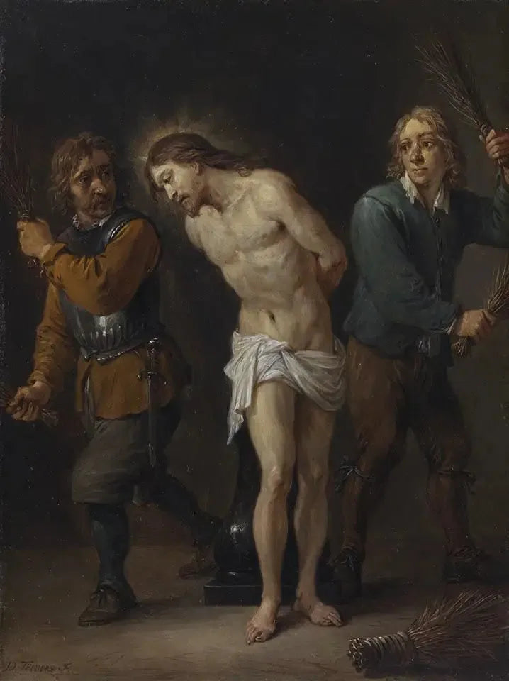 로사리의 열다섯 가지 비밀: 그리스도의 채찍질 - 다윗 테니에르 주니어

Source:
Les quinze secrets du rosaire : la flagellation du Christ - David Teniers le Jeune