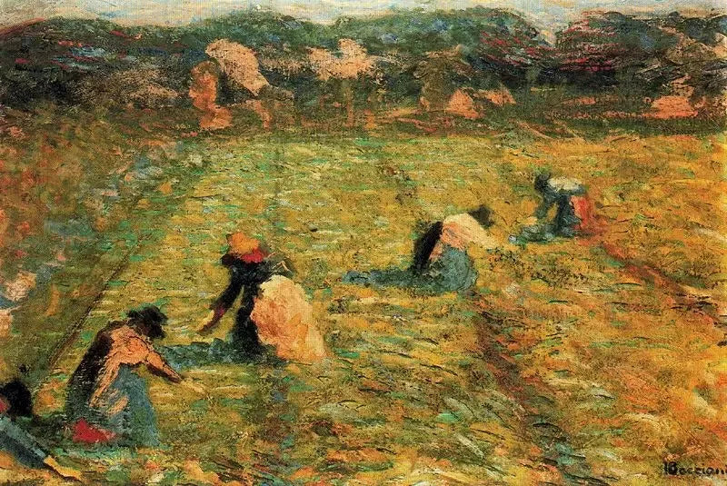 쌀 수확자들 - 움베르토 보초니

Source:
Les récolteuses de riz - Umberto Boccioni