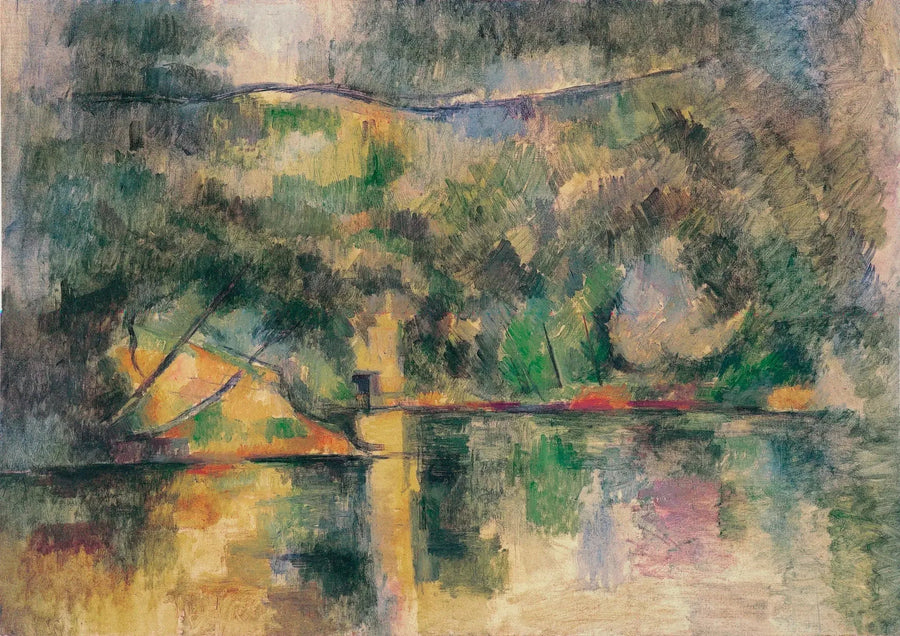 물속의 반영 - Paul Cézanne