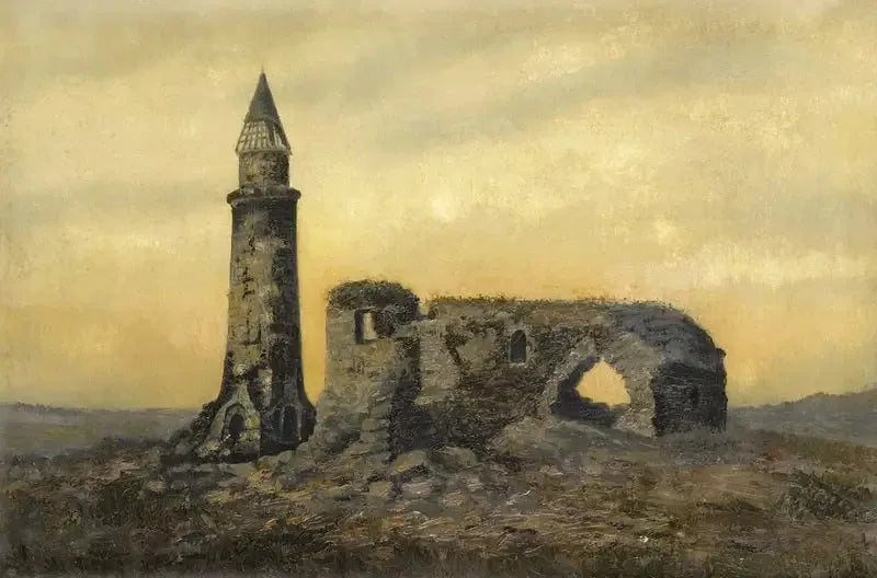 불가리아의 칸의 무덤과 작은 첨탑의 폐허 - 이반 치치킨

Source:
Les ruines du tombeau du Khan et du petit minaret en Bulgarie - Ivan Chichkine