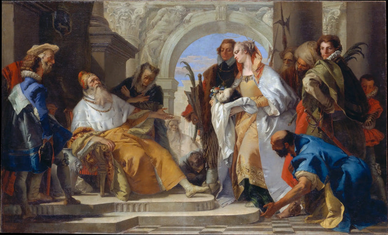 크로타 가족의 수호성인들 - 조반니 바티스타 티에폴로

Source:
Les saints patrons de la famille Crotta - Giovanni Battista Tiepolo