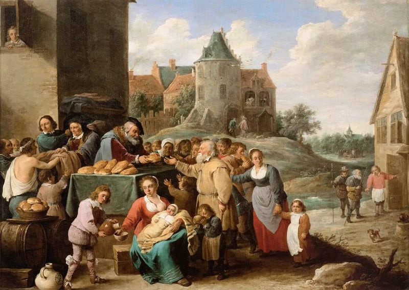 자비의 일곱 행위 - 데이비드 테니에르 주니어

Source:
Les Sept Œuvres de miséricorde - David Teniers le Jeune