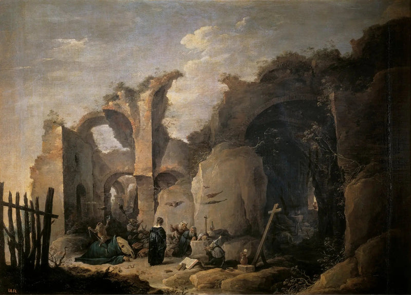 생 앙투안 수도자의 유혹들 - 다비드 테니에르 더 쥬네

Source:
Les Tentations de Saint Antoine Abbé - David Teniers le Jeune