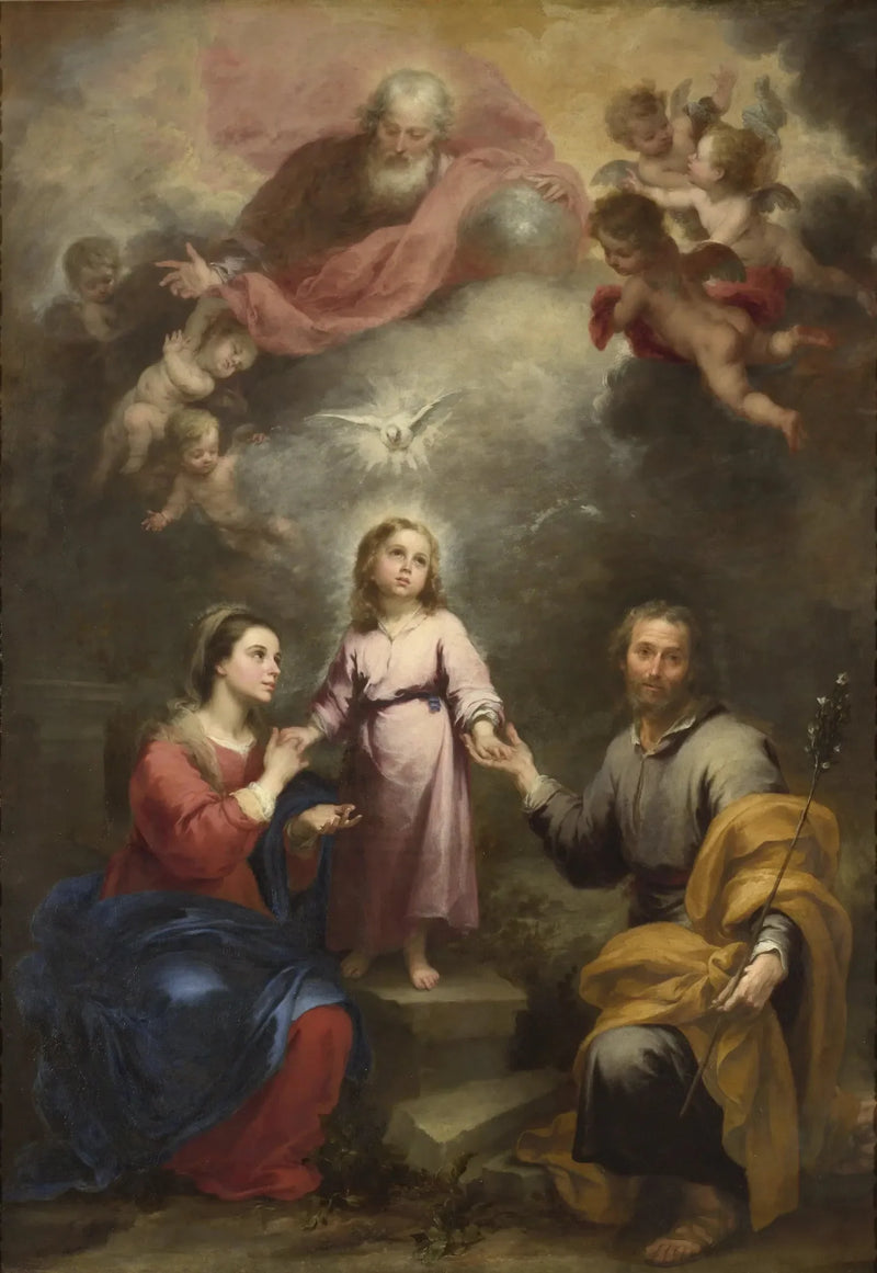 천상의 삼위일체와 지상의 삼위일체 - 바르톨로메 에스테반 무리요

Source:
Les Trinités Célestes et Terrestres - Bartolomé Esteban Murillo