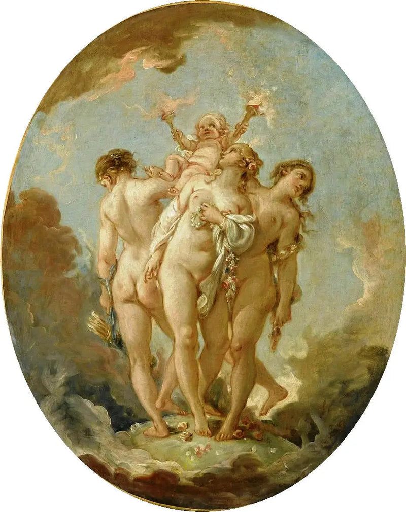 세 명의 은총 - 프랑수아 부셰

Source:
Les trois Grâces - François Boucher