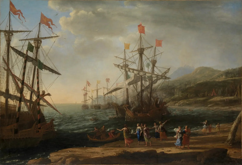 트로이인들은 그들의 함대를 불태운다 - 클로드 로렌

Source:
Les Troyennes incendient leur flotte - Claude Lorrain