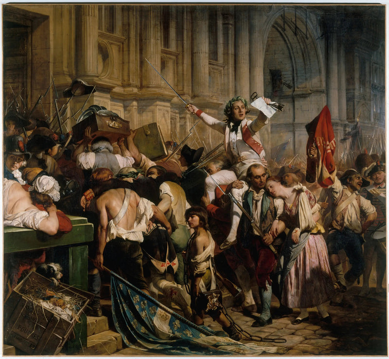 1789년 7월 14일, 시청 앞 바스티유의 승리자들 - 폴 들라로슈

Source:
Les Vainqueurs de la Bastille devant l'Hôtel de Ville, le 14 juillet 1789 - Paul Delaroche