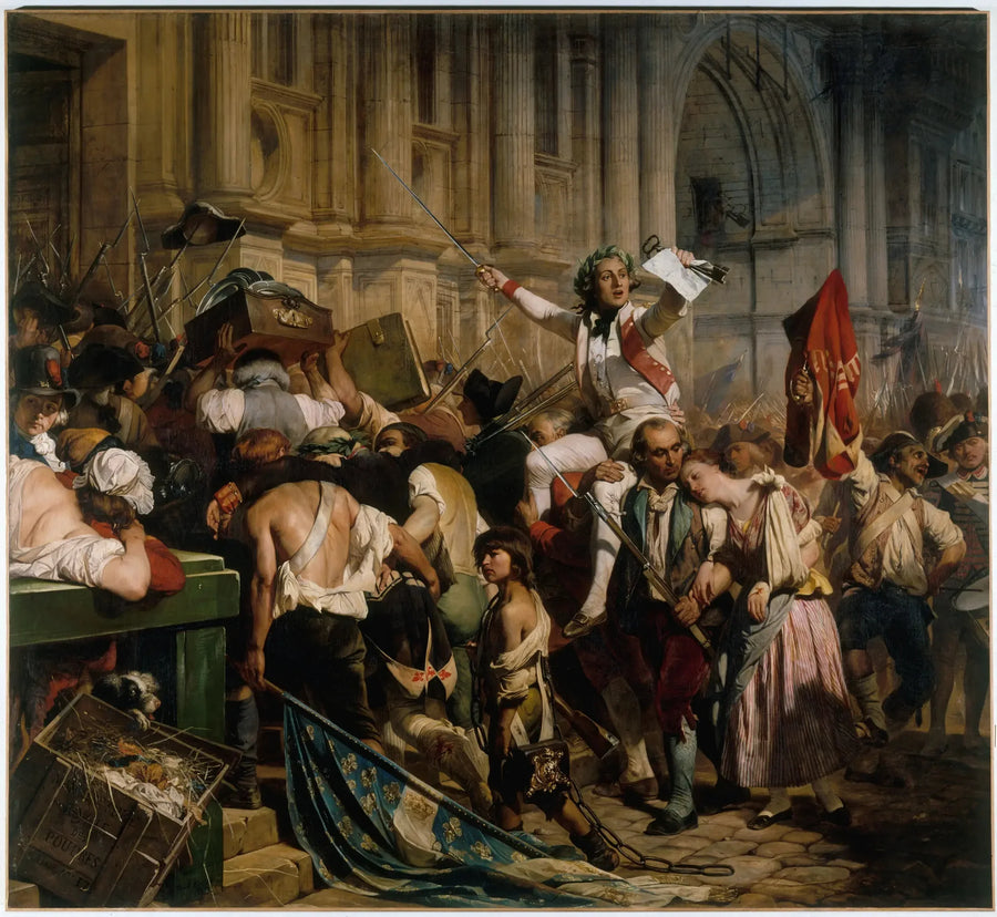 1789년 7월 14일, 시청 앞 바스티유의 승리자들 - 폴 들라로슈

Source:
Les Vainqueurs de la Bastille devant l'Hôtel de Ville, le 14 juillet 1789 - Paul Delaroche