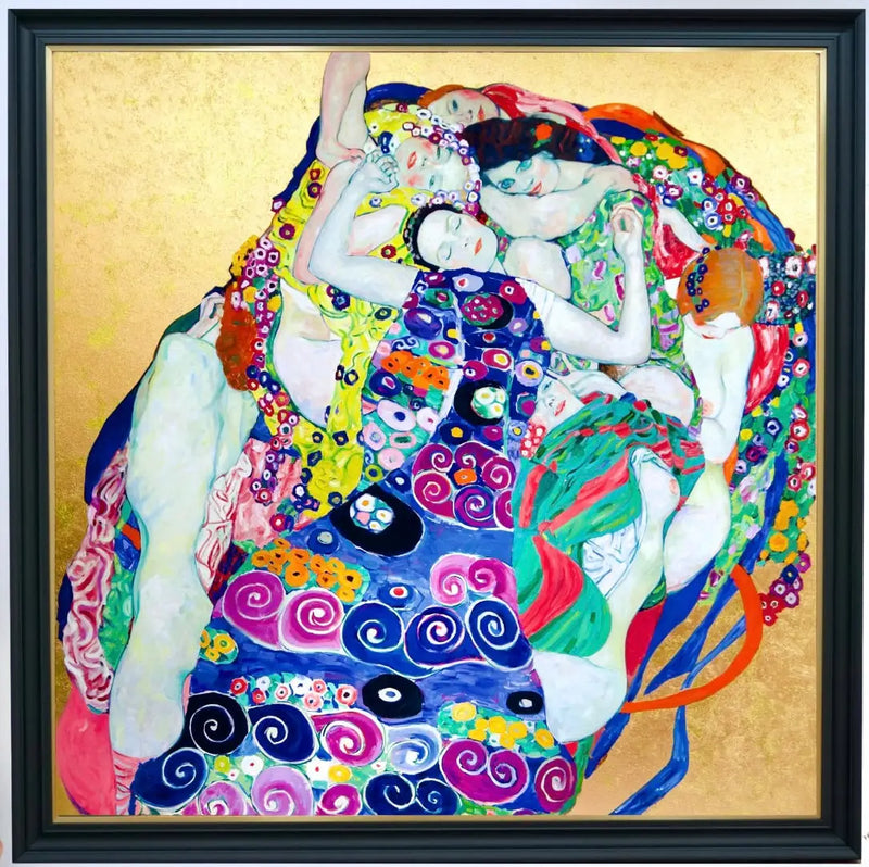 레 비에르주 – 구스타프 클림트의 재구성된 작품, 마스터 아폴론에 의해 | 200 x 200cm